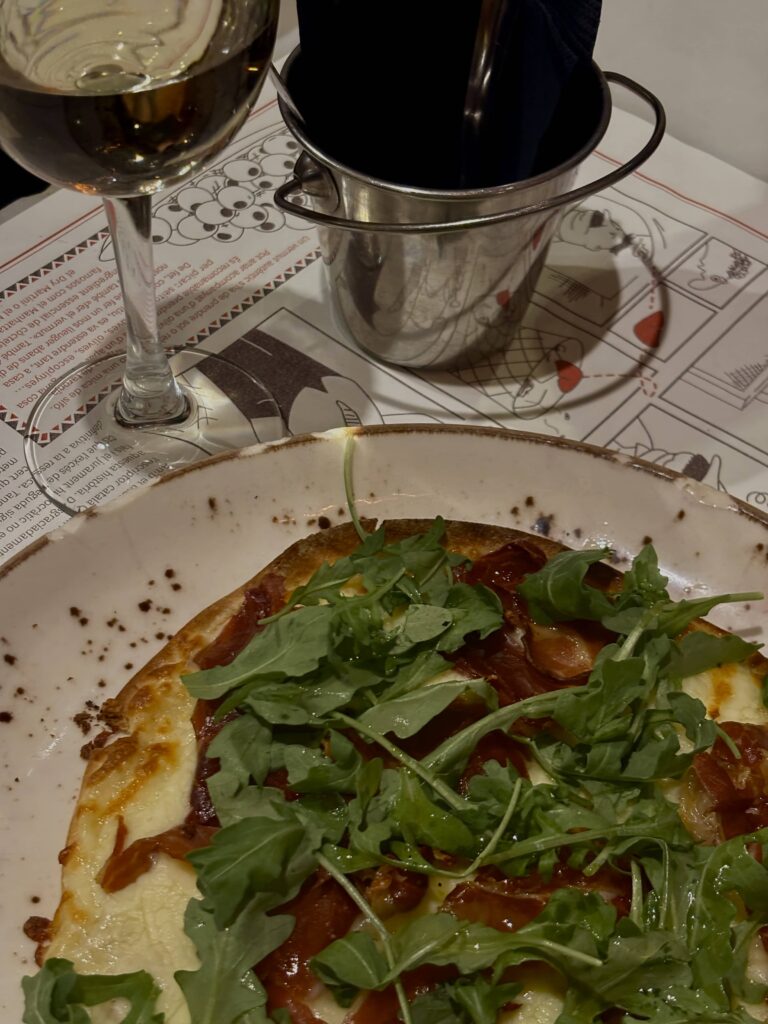 Bar Calders Barcelona pizza wijn tapas